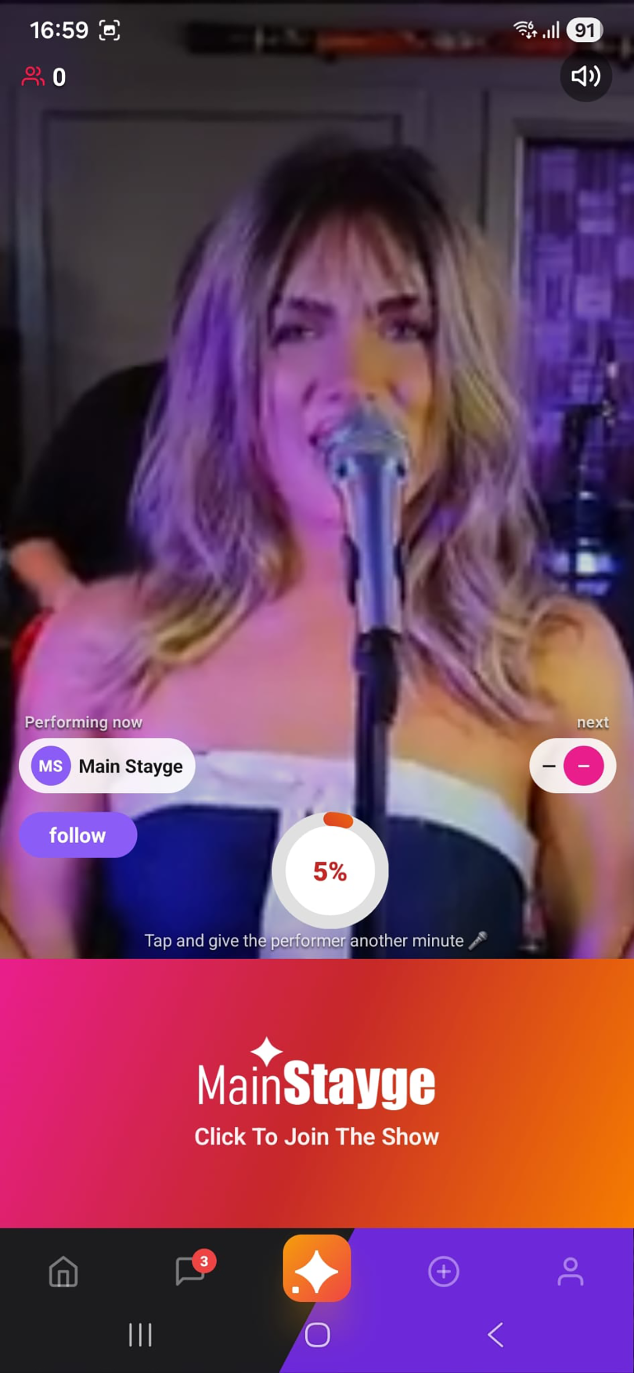 Main Stayge join the show